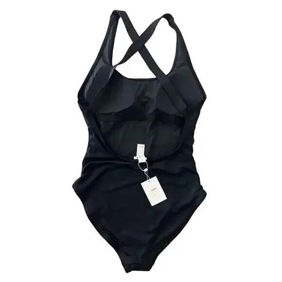 Andie Swim The Full Coverage Tulum One Piece in Black S NWT - Picture 4 of 7